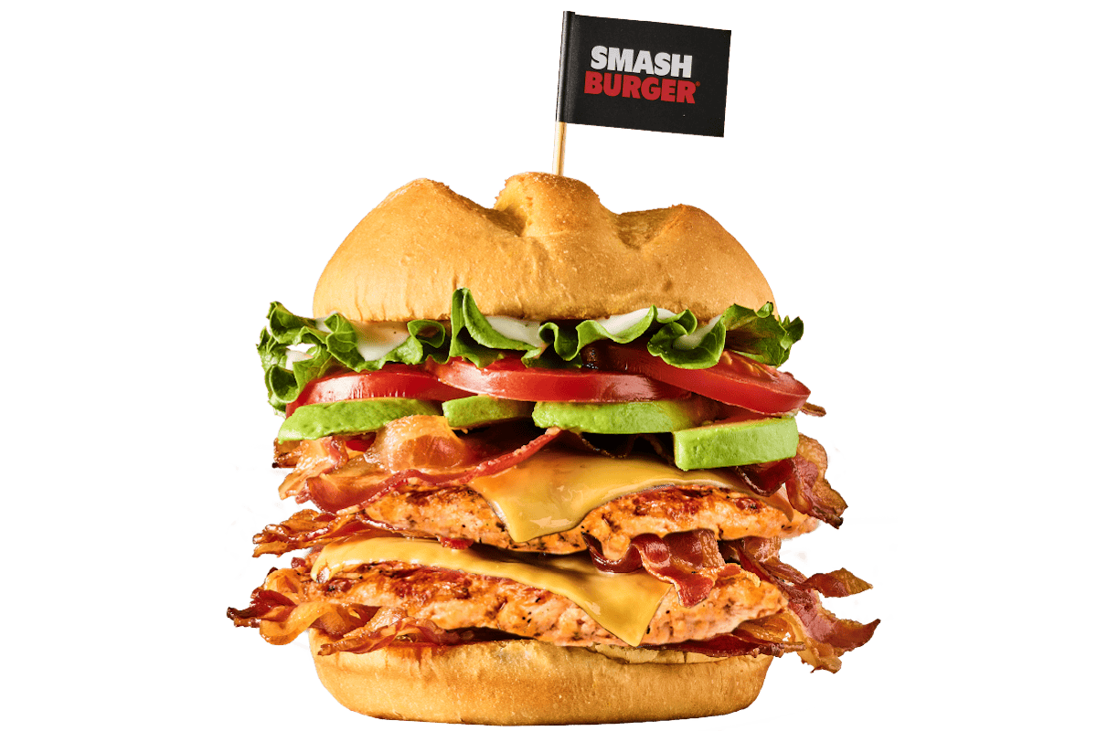 AVOCADO BACON RANCH STACK CHICKEN SMASH®