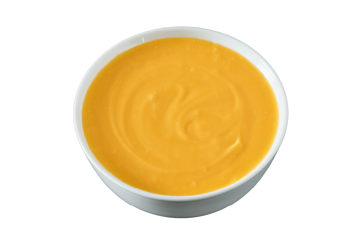 CUP OF CHEDDAR CHEESE SAUCE