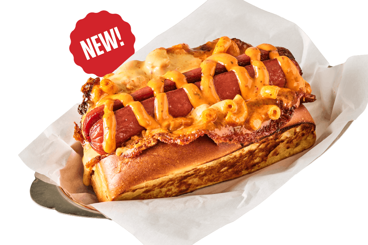 SCORCHIN' CHEESY MAC BIG DOG