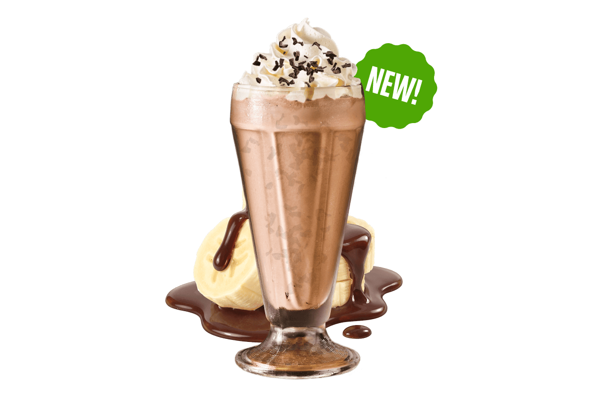 CHOCOLATE BANANA CHIP SHAKE