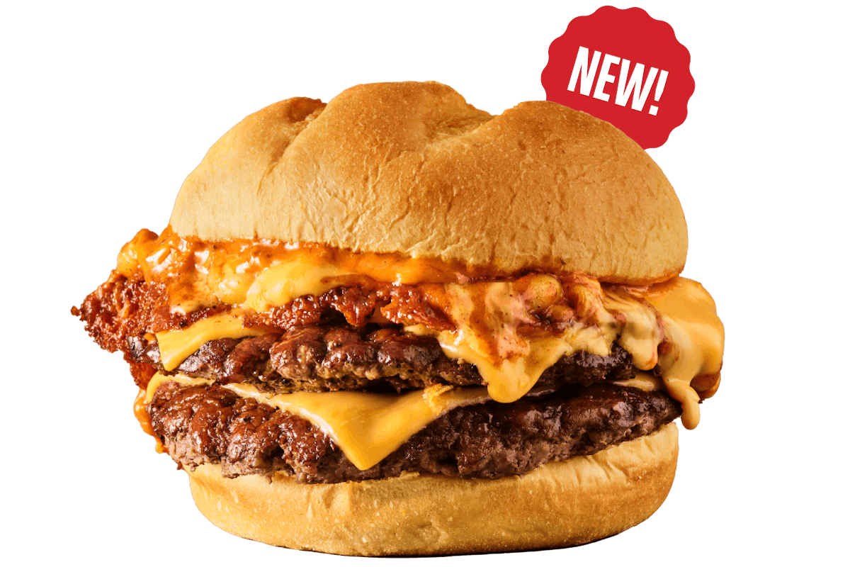 DOUBLE SCORCHIN' CHEESY MAC SMASH®