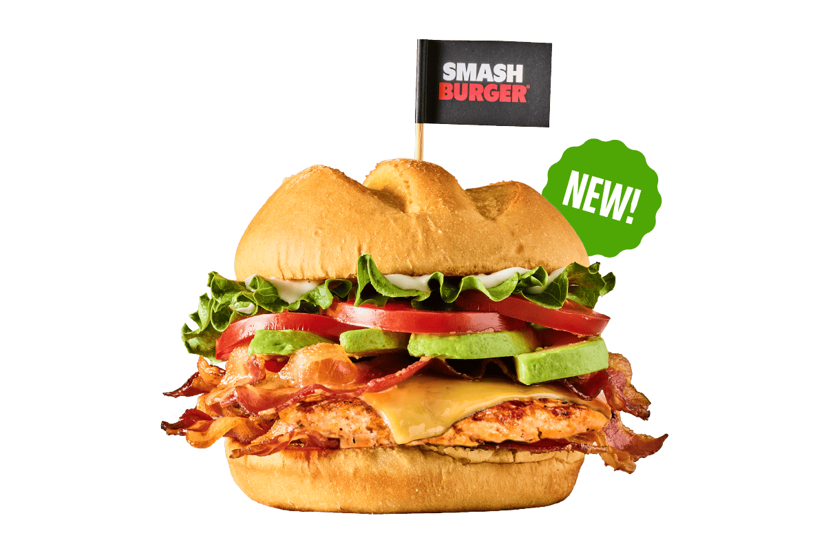 AVOCADO BACON RANCH STACK CHICKEN SMASH®