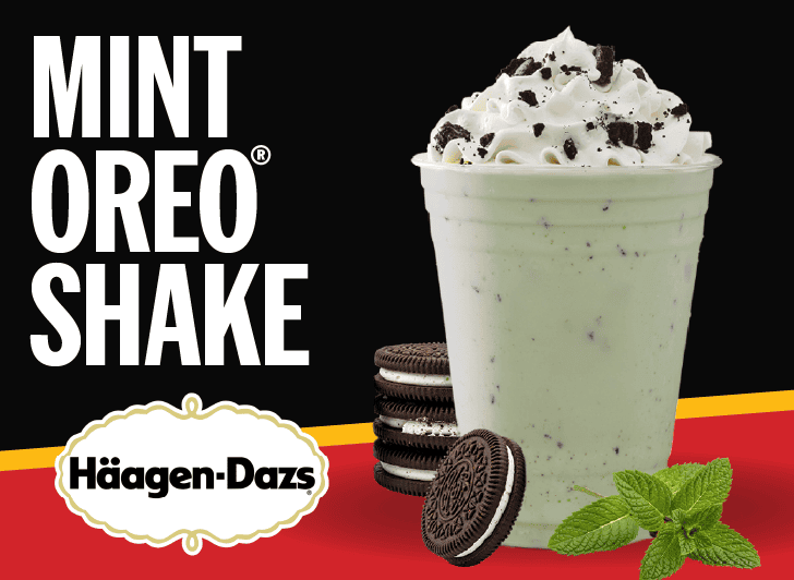 Mint Oreo Shake