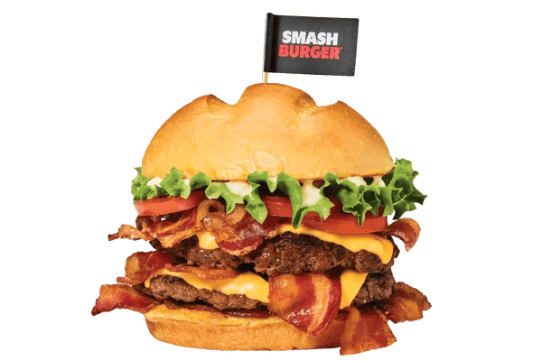 double bacon stack smash